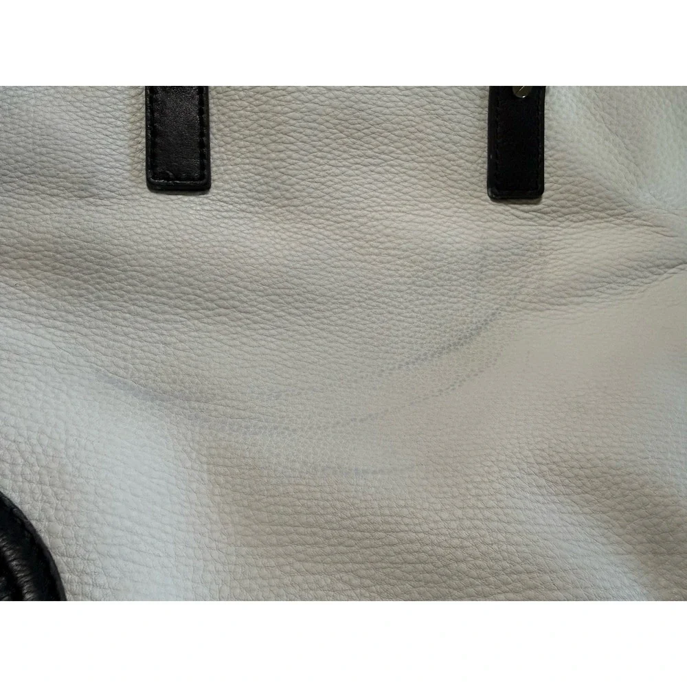Michael Kors Large Hamilton Satchel Tote Animal Print Calf Hair Leather Bag READ